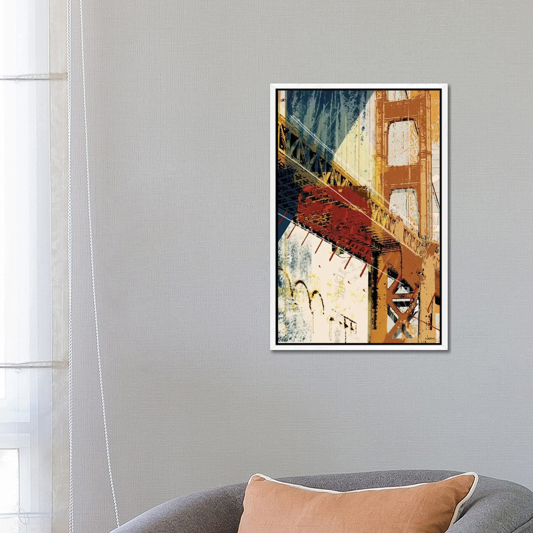 Into Manhattan I von NOAH - Galerie-verpackte Leinwand Giclée auf Leinwand