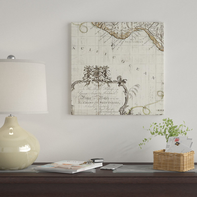 « old world i », reproduction d’impression sur toile, H 12 po x l 12 po x P 0,75 po, Toile tendue, Pas de tapis