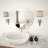 Wall Mirror Bathroom Hanging Mirror Vanity Hallway Mirror Glass Square-1363463874