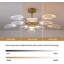 10 - Light Sputnik LED Chandelier