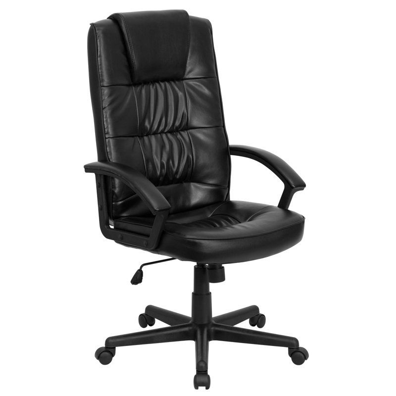 Chaise de travail à haut dossier