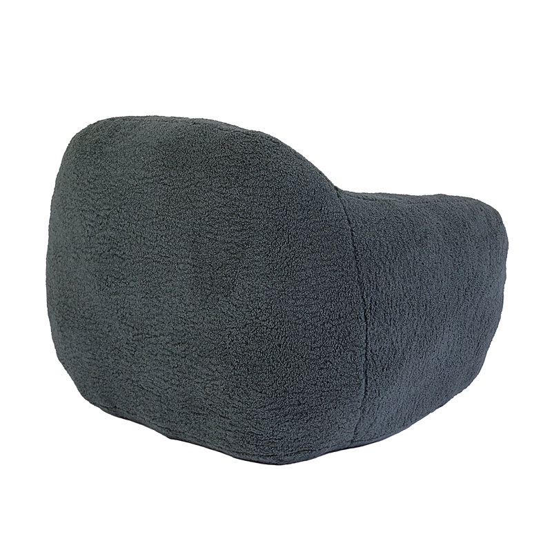 Fauteuil à billes, Ourson gris foncé