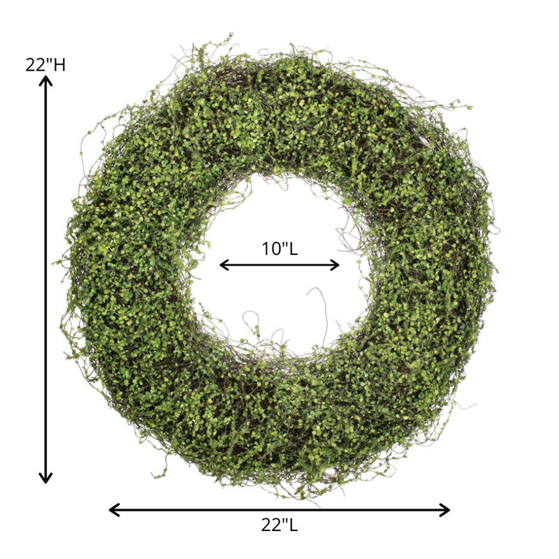 Couronne de vigne artificielle 22 po