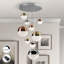 Avocet 9 - Light LED Cluster Pendant