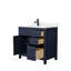 Ensemble de meuble-lavabo simple 36 po avec plateau en marbre Beckett-61870894-61870890-61870896
