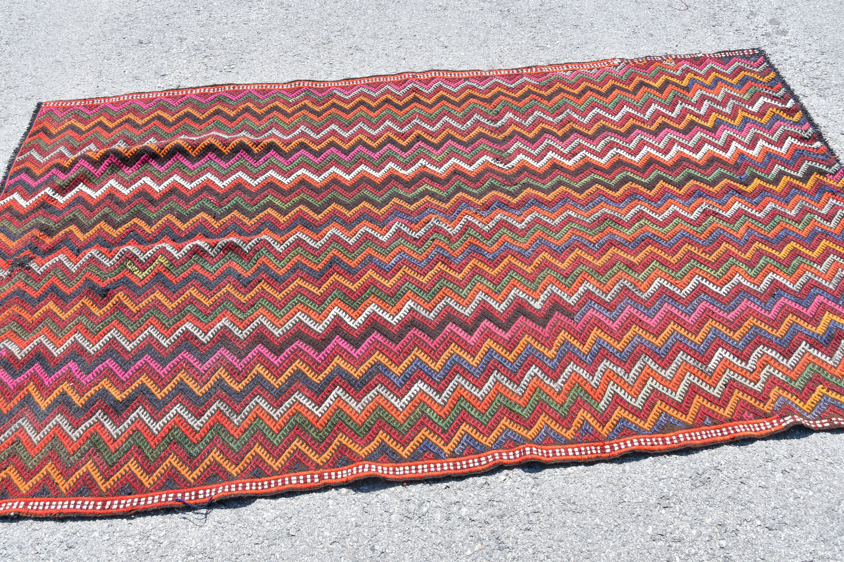 Dakota Fields Classic Vintage Turkish Handwoven Bohemian Carpet with ...