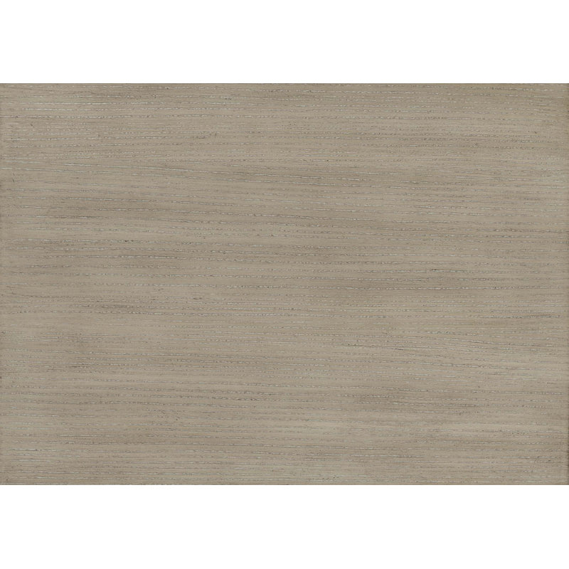 Très grand lit oriental moderne en placage de frêne avec tête de lit et rangement en tissu texturé, parfait pour les chambres élégantes. (Matelas non inclus)