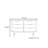 Retro minimalist high-end sideboard