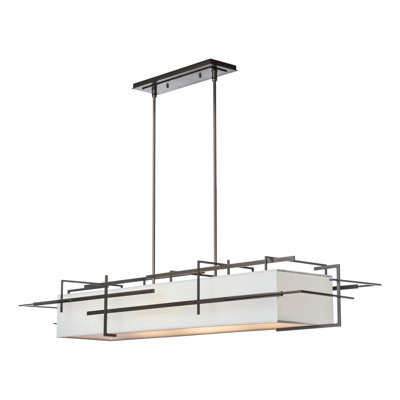 4 - Light Kitchen Island Linear Pendant
