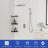 10" Pressure Balanced Rain Shower System With Handheld Spray-113914483
