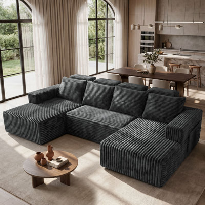 Boneless Cloud U-Shaped Sectional Sofa