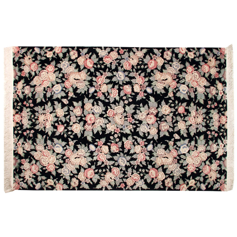 Via Como - 'Fiori Chinese 2' Rug - Size 6'7" X 9'10"