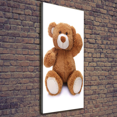 Teddy Bear - Wrapped Canvas Print