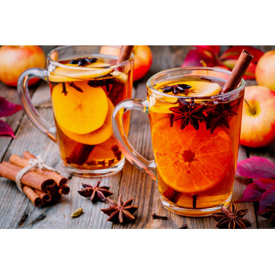 Mulled Apple Cider by Wmaster890 - Wrapped Canvas Print