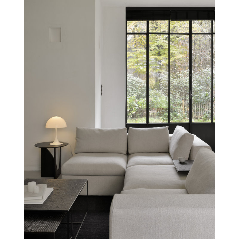 Mellow Square Ottoman, Off White