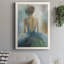 «Forgette Lady in Blue», reproduction d'art sur toile simple-1958253217-1958253231