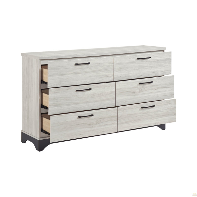 Commode de rangement 6 tiroirs
