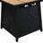 28 - Inch Square Propane Fire Pit Table 40,000 With Waterproof Cover, Brown, + Iron, Easy To Assemble, Outdoor Decor Element Auto Ignition Gas Table, Tile Desktop, Ambiance-1157580216
