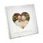 Silver Metal Picture Frame with Mat