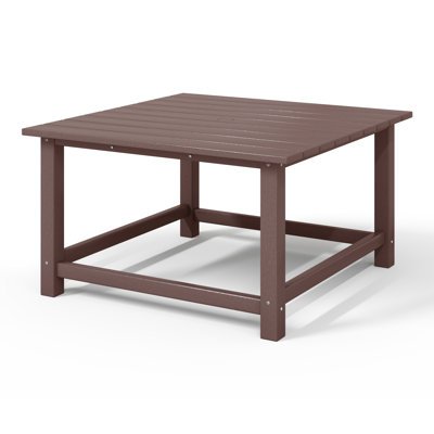 Table basse carrée en polyuréthane 31 po Laguna
