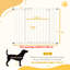 Pressure Mounted Pet Gate With Door-94282345-94282344