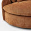Upholstered Oversized Round Barrel Sofa Chair-311225520
