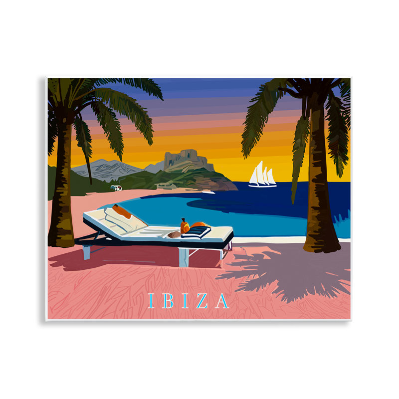 «Ibiza Tropical Beach View» par Amelia Noyes