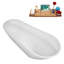 Baignoire autoportante 67 "avec drain interne Streamline-101697763
