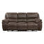Ensemble de canapé moelleux, fauteuil inclinable électrique 3 pièces, causeuse en microfibre, port USB, meubles en bois massif-630731466