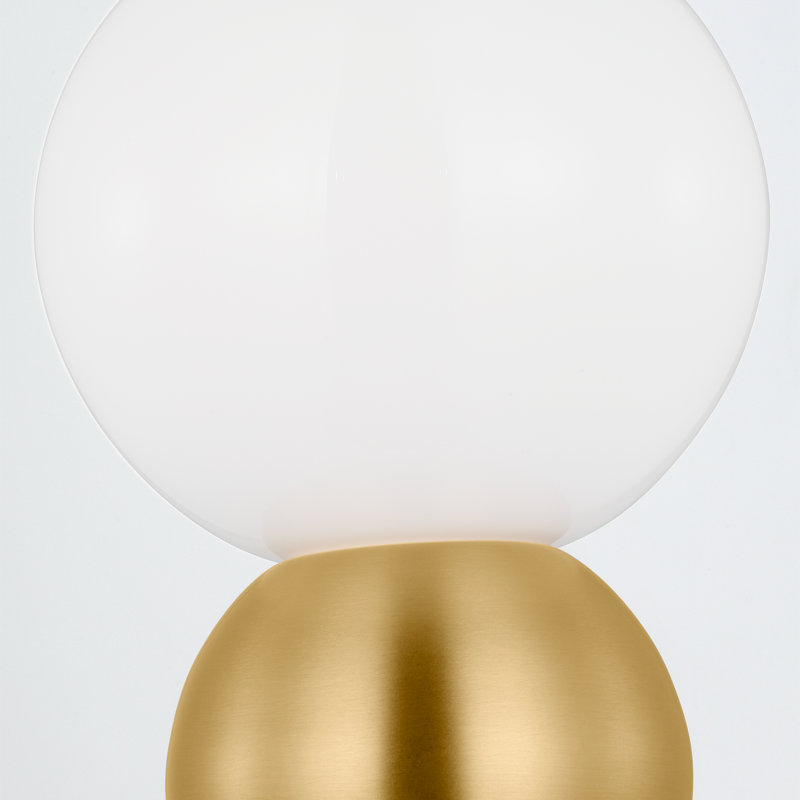 Suki LED Table Lamp, Burnished Brass