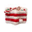 Maison lumineuse à DEL Kurt Adler Candy Cane Lane, 19 cm