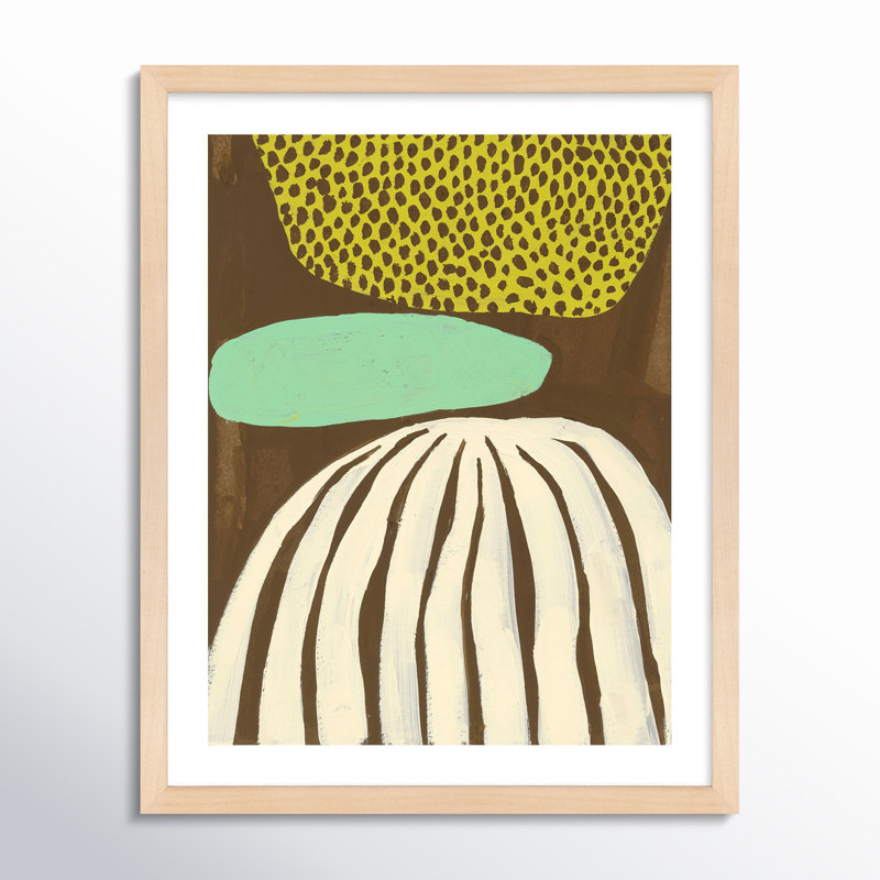 Sea Petal Painting by Andrea Stokes, 38" H x 30" W, Gold Framed