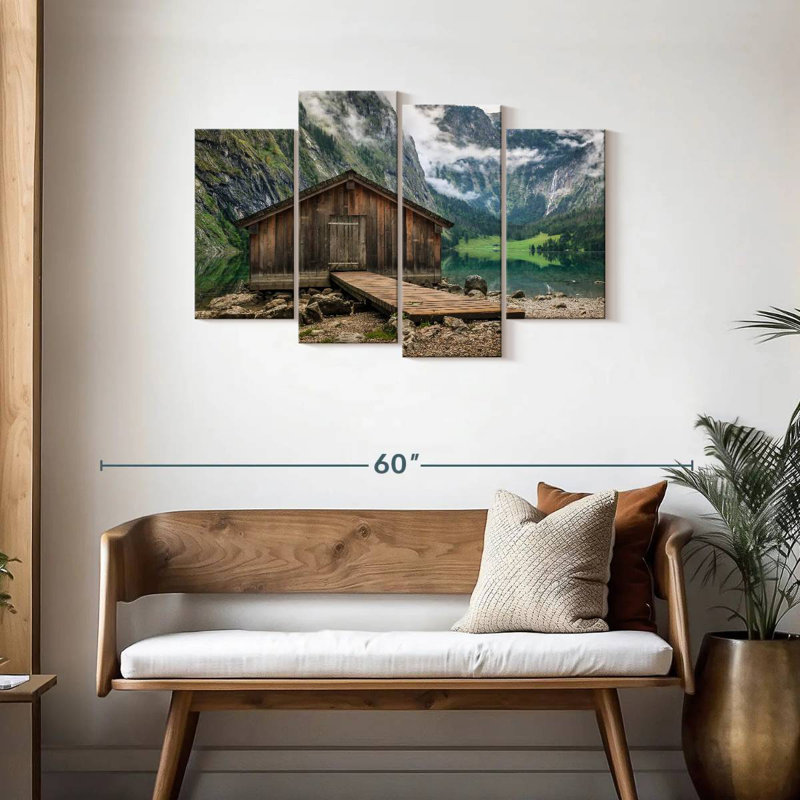Lilie Obersee Lake Cottage, H 27 po x l 43 po