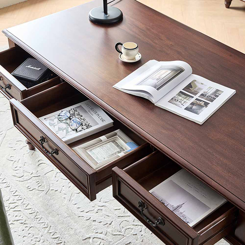 Combinaison de bureau et de chaise de style américain