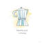 «Good Brew I Black Text» par Sue Schlabach, reproduction sur toile tendue-1790781046-1808650853-1808650858
