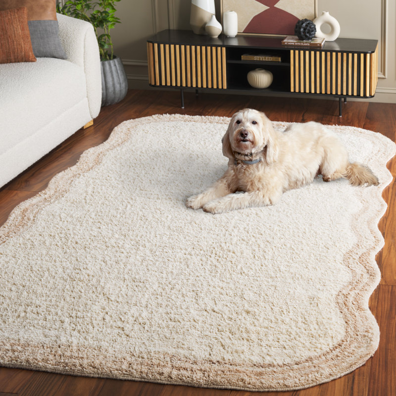 Tapis en laine Ferah, Rectangle de 5 pi x 8 pi