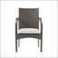 Ensemble de chaises d'extérieur empilables en rotin PE de 4, durables et peu encombrantes pour le patio et le jardin