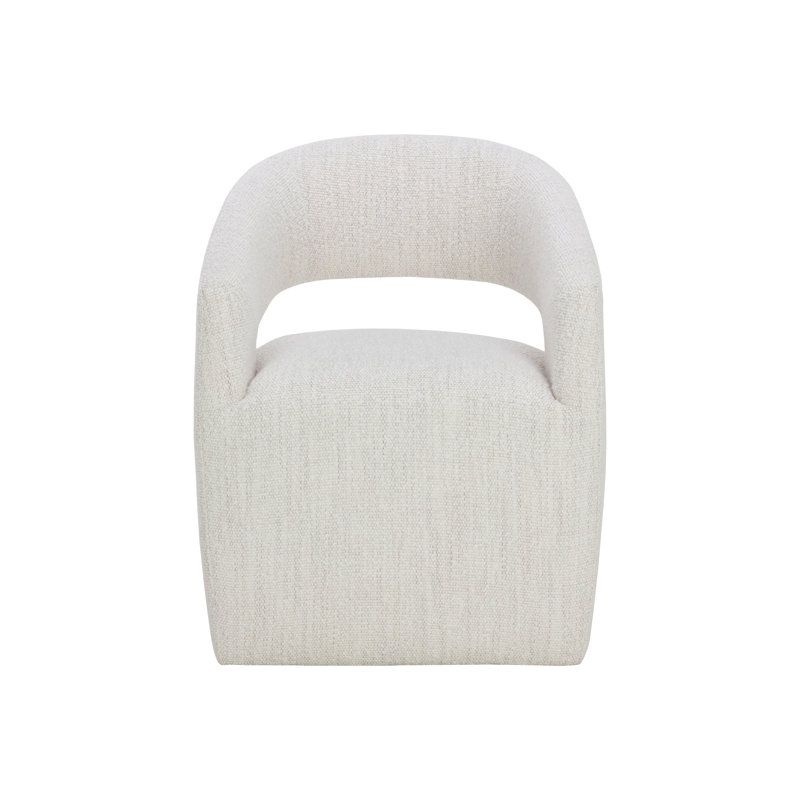 Palau Upholstered Arm Chair, Cream