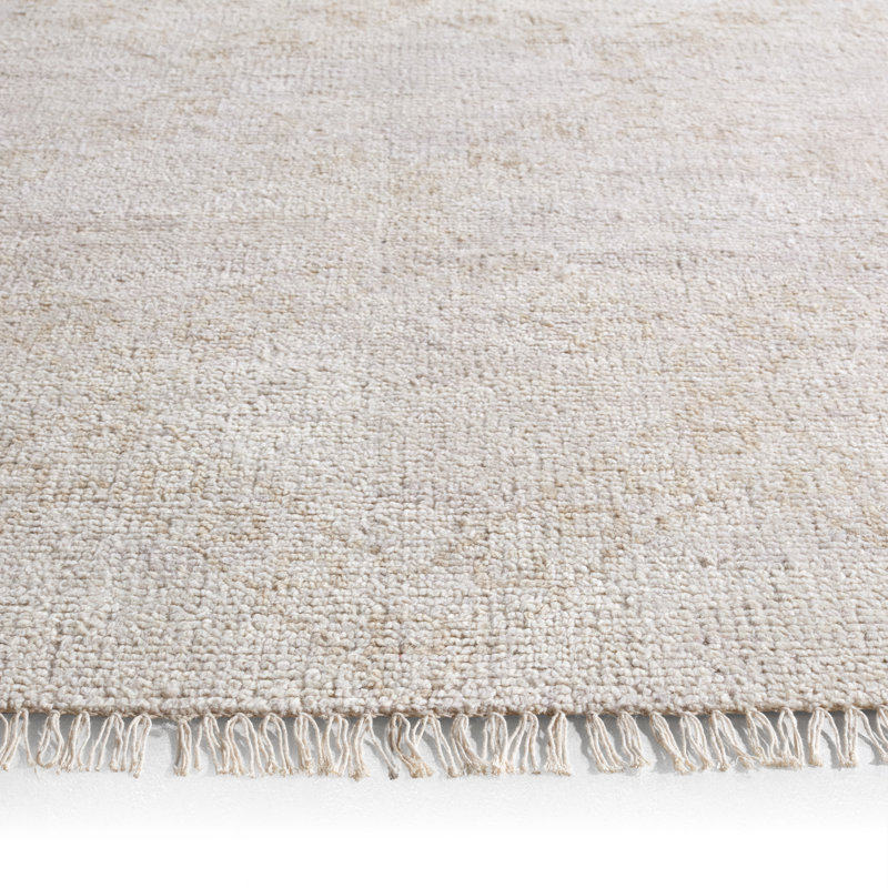 Jaipur Living Milada Handknotted Geometric Gray Area Rug (6'X9' Rectangle), Rectangle 6' x 9'