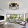 51CM 7 - Blade Caged Ceiling Fan With Remote Control And Light Kit Included