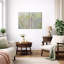 «Pastel Abstract Garden Art», photos de salon, impression sur toile encadrée-836920587-836920597