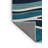 Washable Wave Motion Study Coastal Area Rug-1203070407
