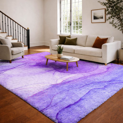 Tapis de qualité supérieure lavable à la machine à poils longs ADS507