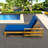 Outdoor Lounge Chair With Adjustable Backrest And High-density Foam Cushion-162209859