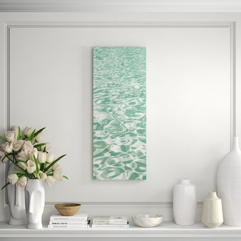 Emerald Aqua III Print by Sofia Fox, Outdoor