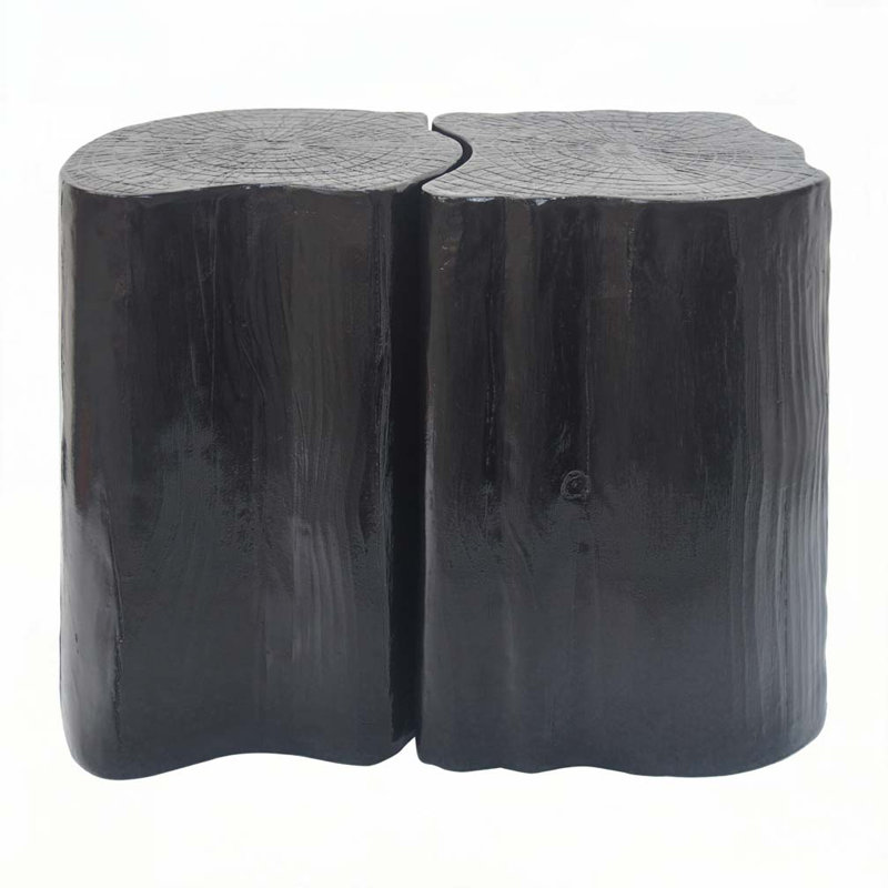 Irregular MGO End Table, Black