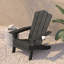 Ayleah Commercial All-Weather Adirondack Chairs with Cupholders-1685836081