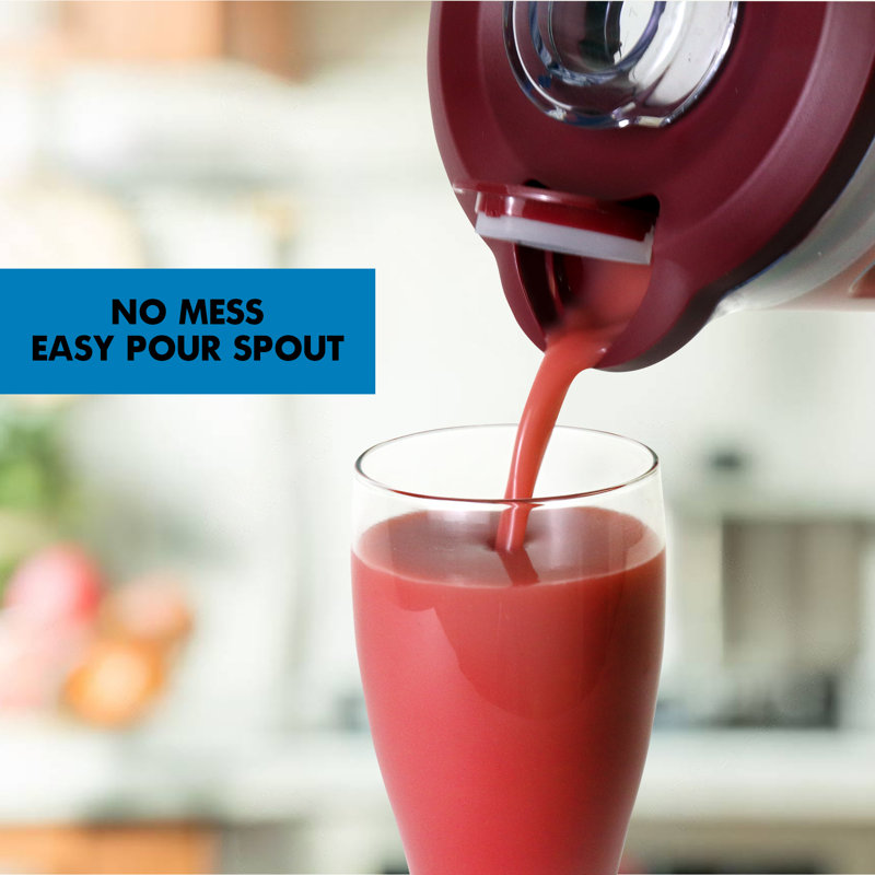 Kenmore Countertop Blender - Electric Mixer for Smoothie, Milkshake, Ice Crush with Pulse Function
