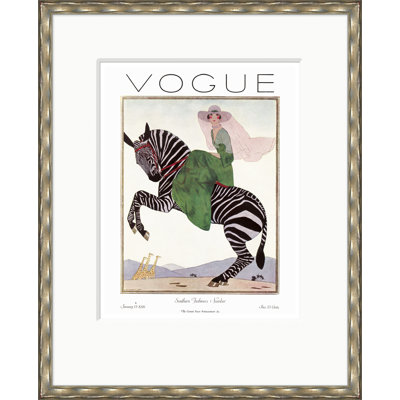 Vogue Cover, Southern Fashions, Andre Marty, January 15, 1926