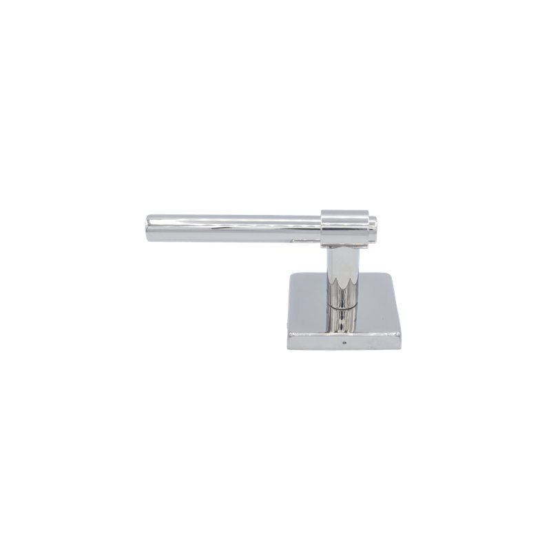 Linnea Lever Set, Satin Stainless Steel, Single Dummy, Round